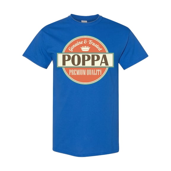 Inktastic Genuine Poppa T-Shirt