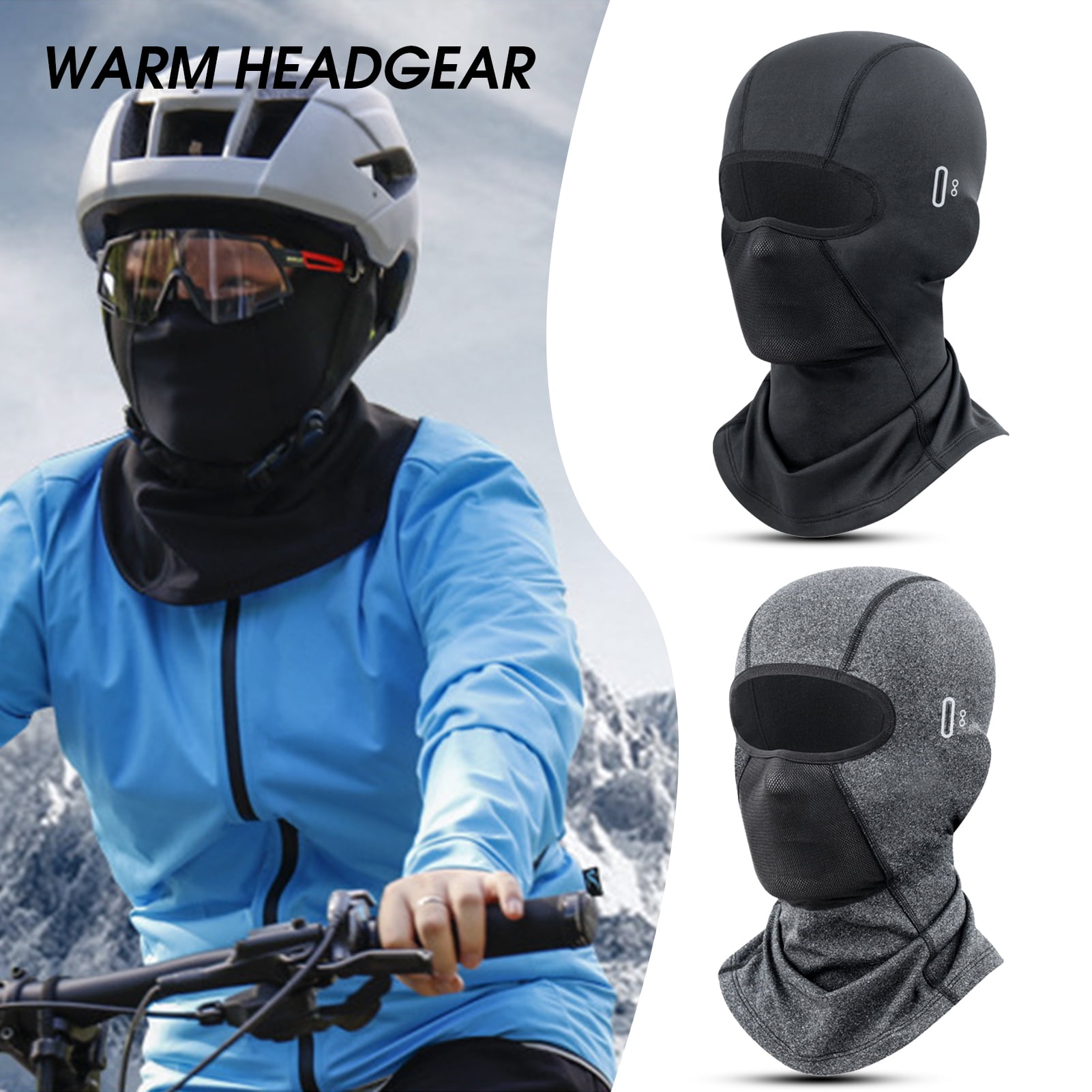 mangfoldighed Ekspression Risikabel Balaclava Ski Mask Winter Thermal Face Mask Cover for Men Women Warmer  Windproof Breathable, Cold Weather Gear for Skiing, Outdoor Work, Riding  Motorcycle & Snowboarding - Walmart.com
