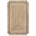 thumbnail image 2 of nuLOOM Tera Petals Braided Jute Area Rug, 4' x 6', Blue, 2 of 9