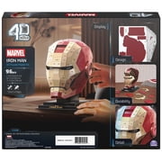 4D Build, Marvel Iron Man 3D Puzzle Model Kit with Stand