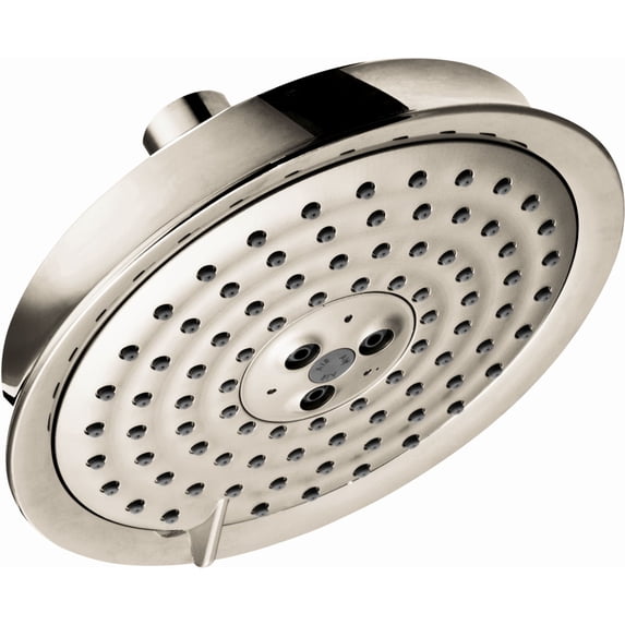 Hansgrohe Raindance Classic Showerhead 150 3-Jet, 2.0 GPM, Polished Nickel