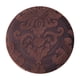 thumbnail image 4 of Funda para taburete redonda Perfecl poliéster y cojín elástico 30-38 cm - Brownness, 4 of 7