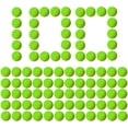 thumbnail image 1 of 100 Pcs Balles Rondes en Mousse, Lot de Balles de Recharge en Mousse de Polyuréthane PU Souple Jouets pour Enfants, 1 of 8