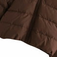 thumbnail image 4 of WXLWZYWL Women's Winter Thick Puffer Coat Warm Jacket Hooded Baggy Zip Up Short Quilted Jacket Outerwear Packable Ultra Light Weight Short Down Jacket, 4 of 6
