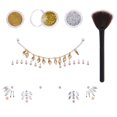 thumbnail image 1 of Kit de gemmes Gold Glitter Face, 1 of 5