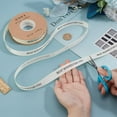 thumbnail image 3 of HAOAN 20Yards Blue Sky White Clouds Ribbon 1 Inch Wide Sky Clouds Polyester Ribbon 0.3mm Thick White and Blue Decorative Ribbon, 3 of 9