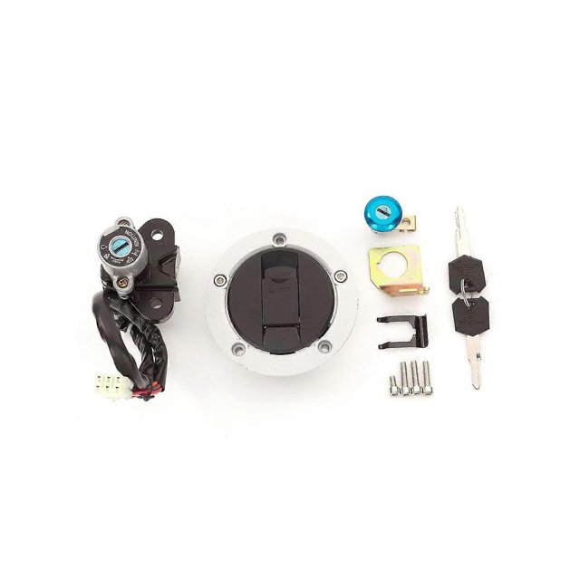 Ignition Switch Gas Cap Seat Lock Keys Set for Suzuki SV650 1999-2002 GSXR600