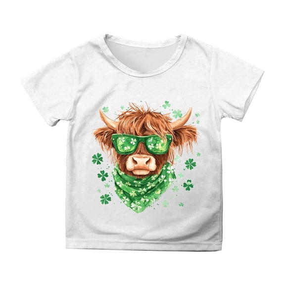 MuXiKeJi Clothes Toddler Baby Girl Boy St St Patricks Day Tops Shamrock Long Sleeve Sweatshirt Top Charm Pants Set