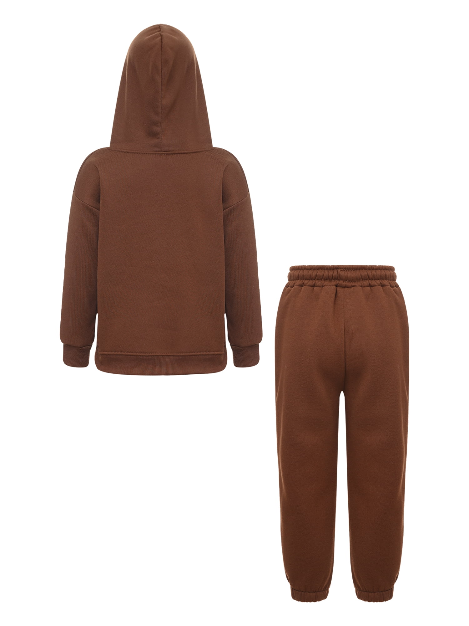 Brown sweatsuit toddler hotsell