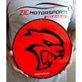 thumbnail image 2 of Dodge Hellcat Red and Black Steel Sign, 2 of 7