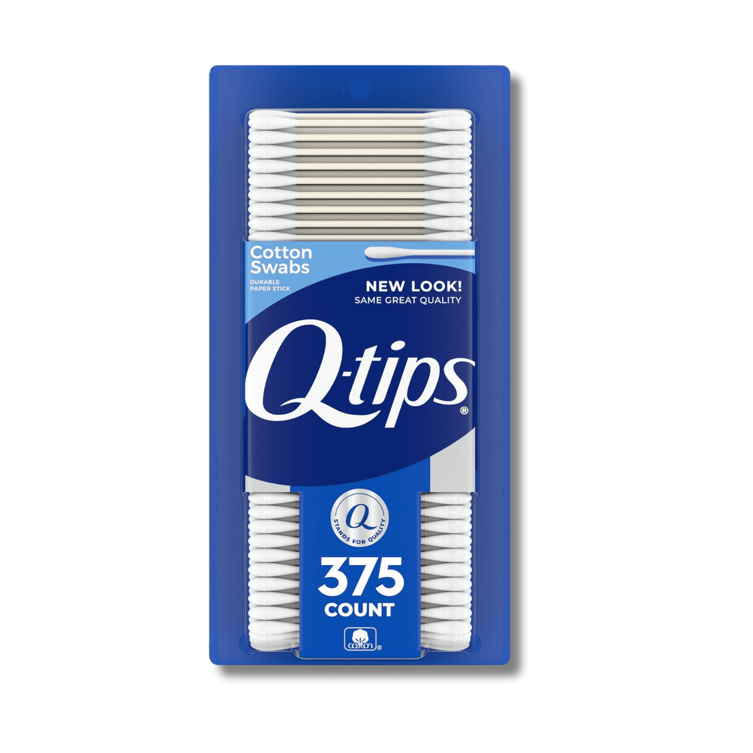 Q-Tips Cotton Swabs 375 Count – 3-Pack