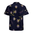 thumbnail image 3 of High Quality Hawaiian Shirts for Men Short Sleeve Aloha Beach Shirt Floral Summer Casual Button Down Shirts Blouses SL3ATQ, 3 of 7