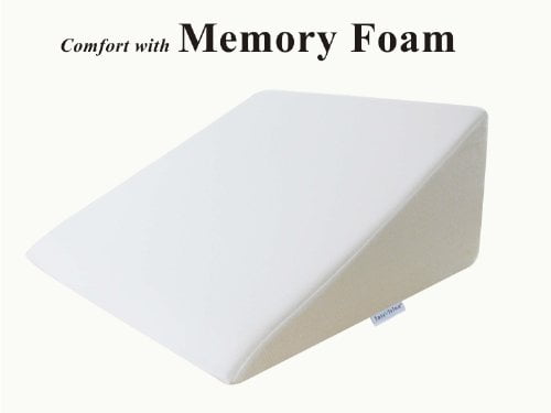 InteVision Foam Bed Wedge Pillow 28" x 25" x 7" Headrest Pillow in ONE Packa 
