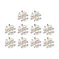 thumbnail image 1 of Abbracc 10 Pieces Flatback Rhinestone Beads Buttons Button Rhinestone for Jewelry Making Argent, 1 of 9