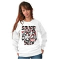 thumbnail image 4 of Kanji Street Fighter Squad Deep Sweatshirt for Men or Women Brisco Brands L, 4 of 6