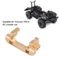 thumbnail image 3 of Fyydes RC Front Bumper Mount, RC Front Bumper Bracket,Model Vehicle Accessory Brass Front Bumper Mount for -4 RC Crawler Car, 3 of 8