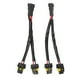 thumbnail image 1 of Arnés de cableado BuyWeek de reequipamiento de faros 2 piezas 9005 9006 Cable divisor de faros macho a hembra, 1 of 9