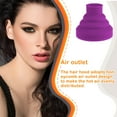 thumbnail image 4 of tredstone Diffuseur de Sèche-Cheveux Housse Lavable Résistant aux Hautes Températures Accessoires de Sèche-Cheveux Outils de Coiffure Maison Violet, 4 of 5