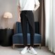 thumbnail image 3 of Pantalones elásticos de trabajo para hombre, pantalones de traje de oficina rectos elásticos para hombre, ropa de diseñador, elegante, nueva moda, ropa china para hombre, lujo, 3 of 4