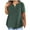 Green, variant on Xihbxyly Womens Blouse, Women's Short Sleeve T-Shirt Solid Color Basics V Neck Casual Top Pullover T-Shirt Casual Tunic Top