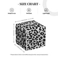 thumbnail image 4 of Balery Similar To Leopard Print Porta Pañuelos de Cuero con Estampado – Funda Moderna Cuadrada para Caja de Pañuelos, Dispensador 5x5x5'', 4 of 7