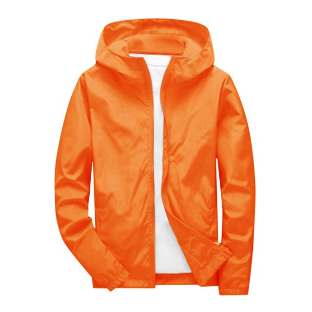 Red Polyester Leisure Solid Solid Color Hooded Neck Weekend Men's Casual Jackets, Men's Autumn And Winter Solid Color Plus Long Sleeve Hooded Casual Jacket