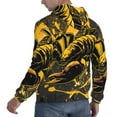thumbnail image 6 of Daiia Urban Graffiti Scorpion Illustration for Men's Fashion Hoodies & Sweatshirts with Kangaroo Pocket Hooded Sweatshirt Breathable & Moisture Wicking-Large, 6 of 7