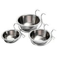 thumbnail image 1 of 3 cuencos colgantes de acero inoxidable para mascotas, para perros, gatos y conejos., 1 of 7