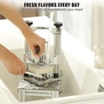 thumbnail image 6 of KFFKFF Commercial Vegetable Dicer Vegetable Chopper 4 Blades French Fry Cutter, 6 of 9
