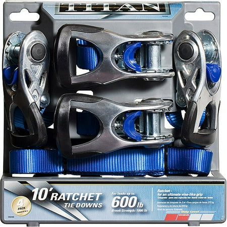 Reese Carry Power Titan Ratchet, 4-Pack