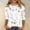 Green, variant on QHWAUAKFBN T Shirts For Women Trendy Graphic Printed Shirt 3/4 Sleeve Tunic Crewneck Blouse Tshirts Top