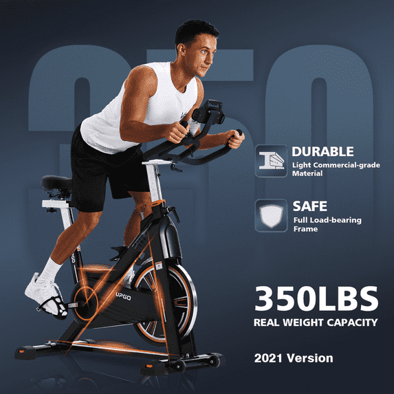 YOSUDA Pro Magnetic Indoor Cycling Bike Stationary Exercise Bike with 350 lbs Weight Capacity