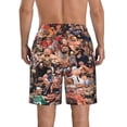 thumbnail image 3 of Men's Wres-Tler W-W,E Swim Trunks Hawaiian Bathing Mesh Lining Suit Swimsuits Beach Shorts with Pockets, 3 of 8