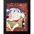 thumbnail image 2 of Wickstrom, Martin 19x24 Black Modern Framed Museum Art Print Titled - California Wine, 2 of 5