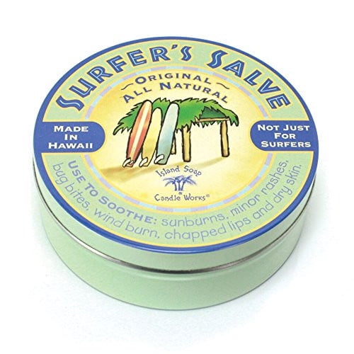 Island Soap and Candle Works Surfer's Salve 4 oz Tin