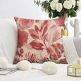 thumbnail image 3 of Valentines Day Red Heart Rose Throw Pillow Covers 18 X 18 Inch, Set Of 2, Linen Study Sofa Cushion Cover Indoor Living Room Home Decor, 3 of 7