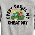 thumbnail image 3 of Hey Arnold! - Cheat Day - Toddler And Youth Crewneck Fleece Sweatshirt, 3 of 5