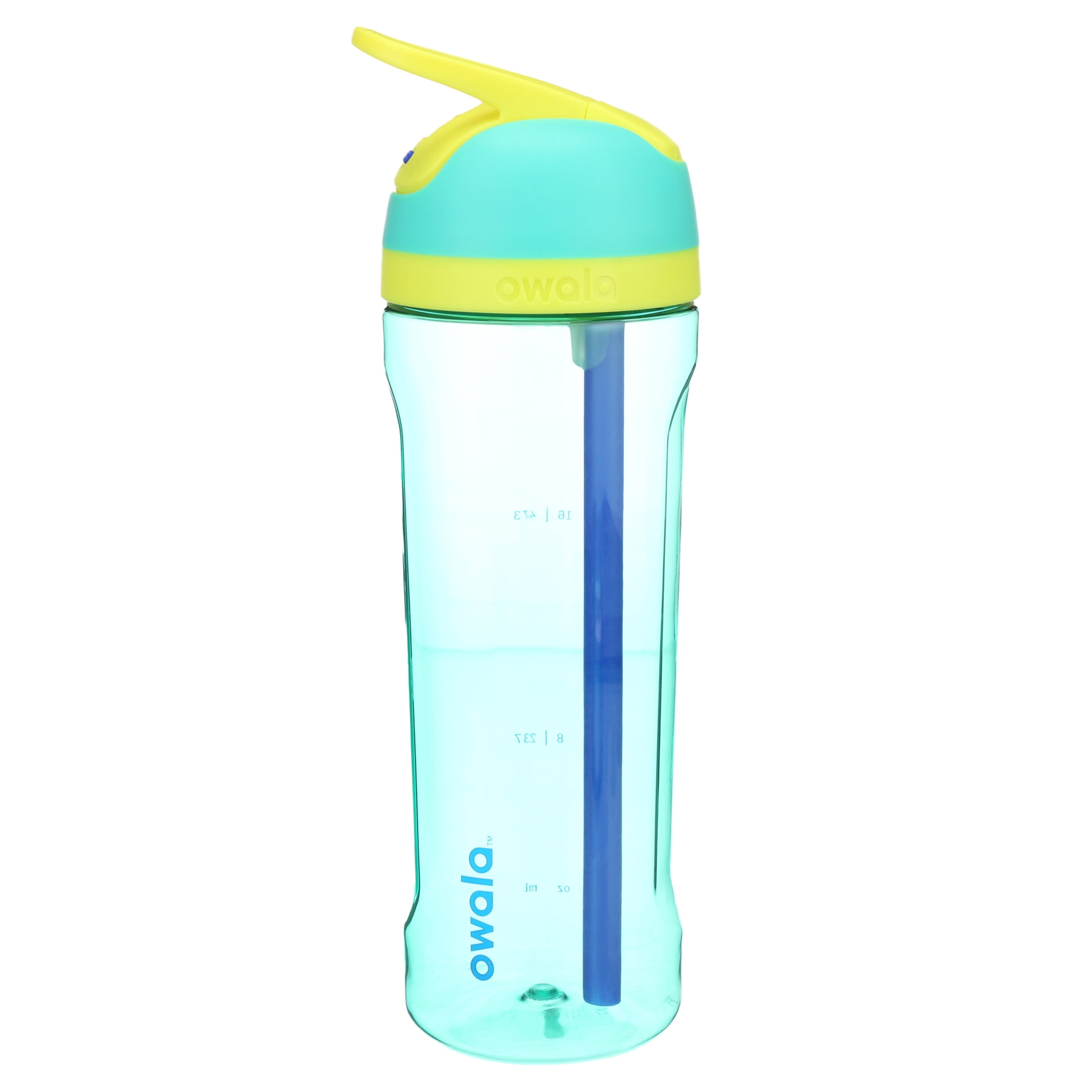 Owala Flip Clear Water Bottle with Straw and Locking Lid for Sports and  Travel, BPA-Free, 25-Ounce, Smooshed Blueberry