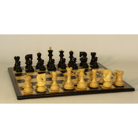 Old Russian Knight Style Black & Natural Boxwood on Black & Birdseye Maple veneer Chess (Best Games For 9 Year Old Girls)