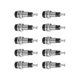 thumbnail image 3 of Conector Tipo Banana Hembra, 30V AC-60V DC 2mm Conector Tipo Banana Max.10A Estable 10pcs / Lot Niquelado Para Equipos Electrónicos OTVIAP Negro, 3 of 8