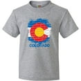thumbnail image 3 of Inktastic Graffiti Colorado State Flag Youth T-Shirt, 3 of 5