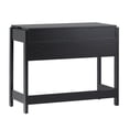 thumbnail image 6 of Walker Edison Transitional Reeded Lift-Top Desk with Drawer, Black, 6 of 23
