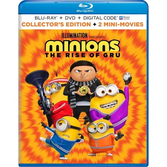 Pre-Owned Minions: The Rise Of Gru (Blu Ray) (Used - Good)