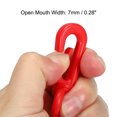 thumbnail image 4 of Plastic Swivel Snap Hook Rotary Lobster Clasp Buckle for Backpack Luggage Webbing Strap, Cream, 3 Pack, 4 of 6