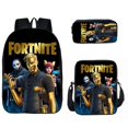 thumbnail image 2 of Mochila para estudiantes Fortnite de 17 pulgadas, bolso bandolera y estuche para lápices, diseño con estampado duradero en varios colores., 2 of 5