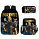 thumbnail image 2 of Mochila para estudiantes Fortnite de 17 pulgadas, bolso bandolera y estuche para lápices, diseño con estampado duradero en varios colores., 2 of 5