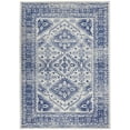 thumbnail image 3 of Nourison Whimsicle Rustic Farmhouse Ivory Navy 6' x 9' Area Rug, (6' x 9'), 3 of 9