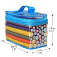thumbnail image 3 of Dsseng Heatless Curlers 42Pcs Flexi Rods Natural Hair 7 Sizes Set Hair Sponge Foam Curler Set for Long Natural Hair Home Salon(Random Color), 3 of 8