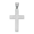 thumbnail image 4 of 14k White Gold Cross Pendant Charm, 4 of 4