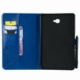 thumbnail image 3 of Dteck Folio Case For Samsung Galaxy Tab A 10.1, Premium Leather Stand Cover Auto Wake/Sleep For Tab A 10.1 (No S Pen Version SM-T580/T585/T587) - blue, 3 of 6